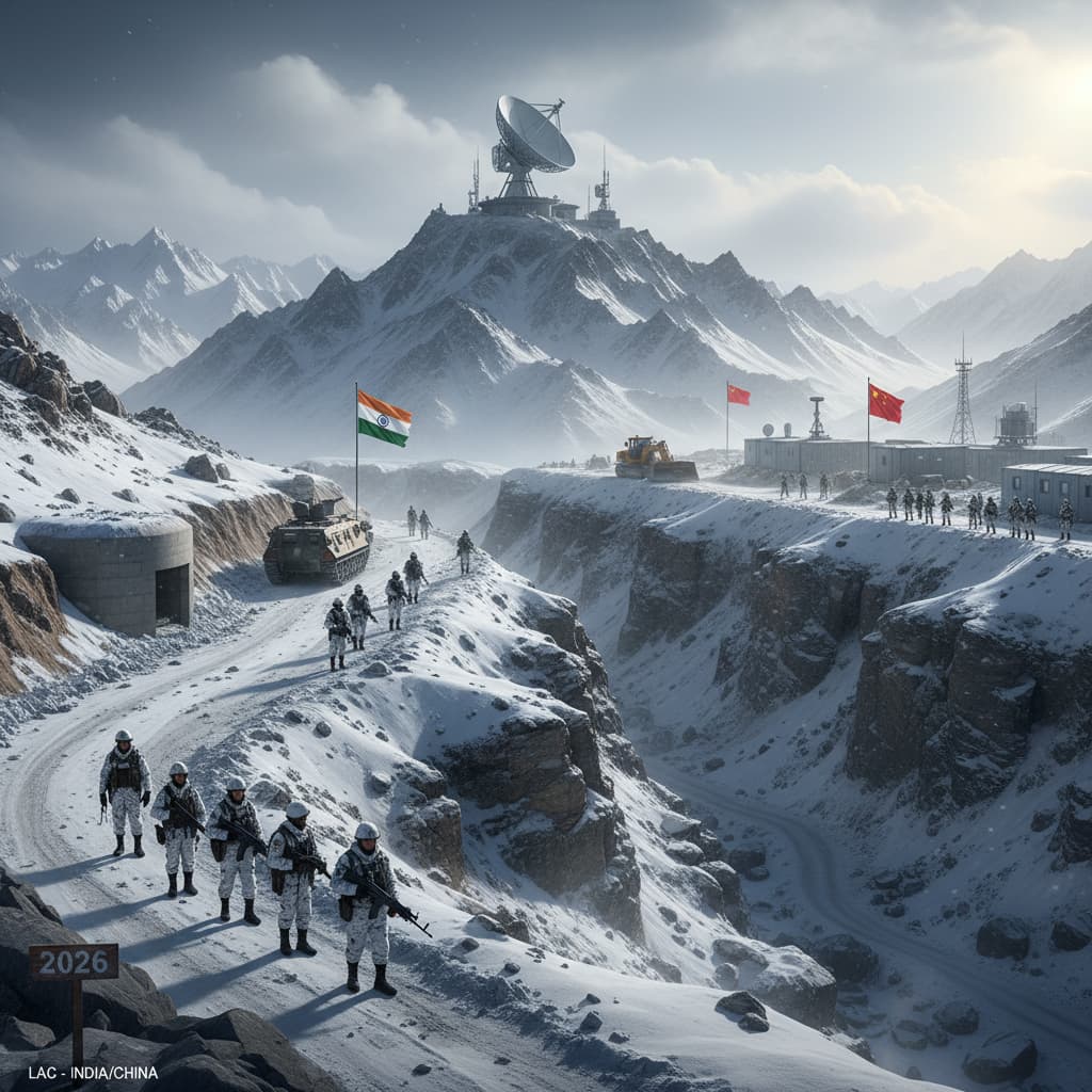 Sengketa Himalaya: Konsolidasi Militer di Garis Kontrol Nyata (LAC) India-China